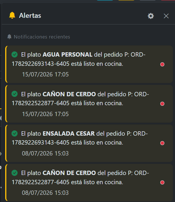 Flujo de Notificaciones en Tiempo Real